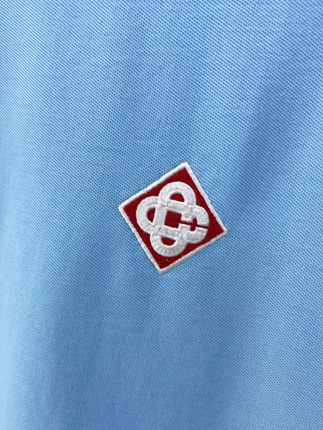 Casablanca New Arrival long-sleeved Polo shirt, original fabric, official Same Style, made of pure cotton pique fabric, custom-made in the same vat, feels very comfortable and smooth, very wide and stylish, produced by a first-line brand Factory, imported Behringer embroidery machine, embroidery is full and textured, collar and collar ribs are woven with imported yarn, will not deform after long-term wear, the most New Arrival style in autumn and winter, fashionable and individual, super Versatile and good-looking Very suitable for both men and women. A must-have item for everyone. Size: M-XXXL